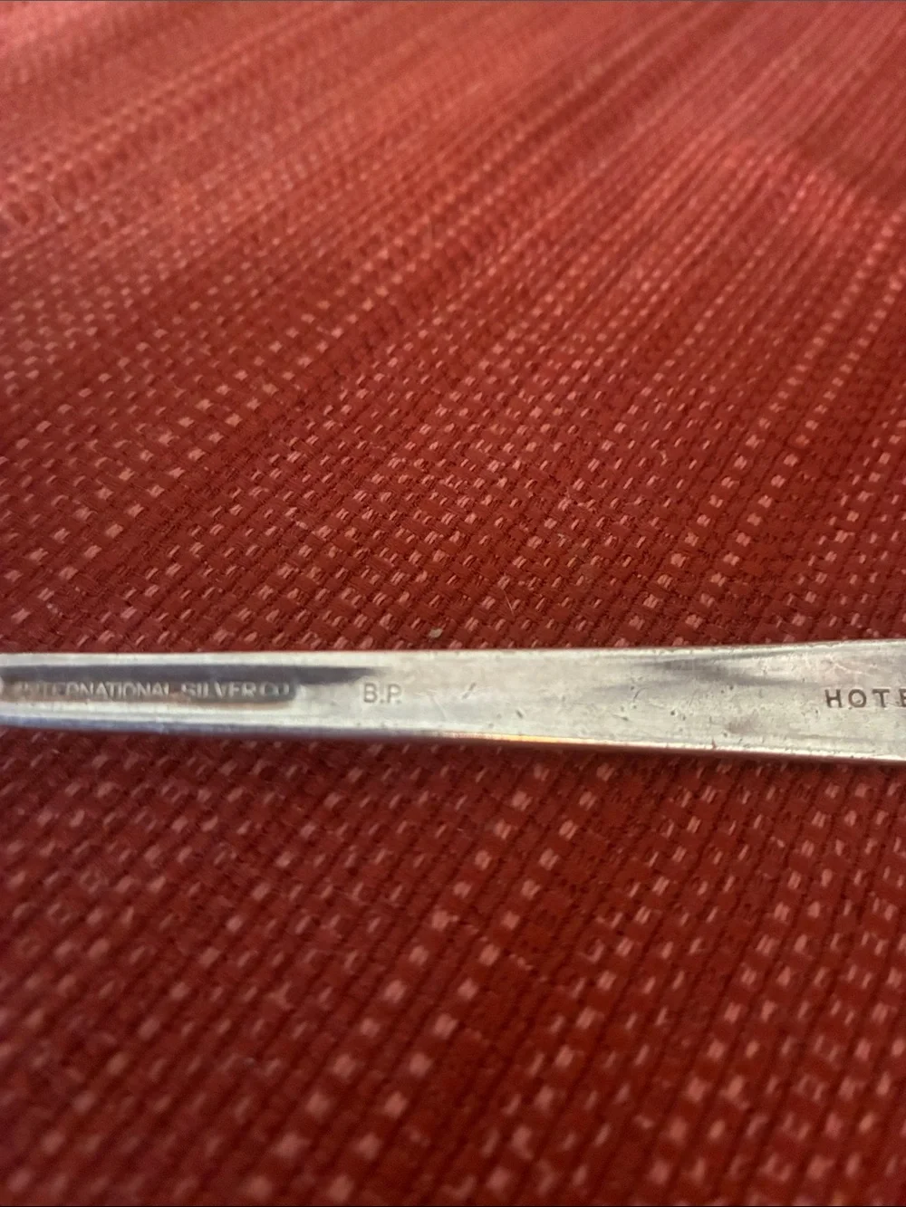 Vintage Hotel Statler cocktail fork (circa 1940’s)